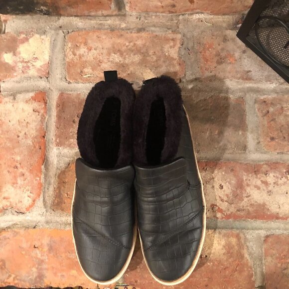 Toms Womens Paxton Black Ankle Boot Size 11 - Picture 7 of 15